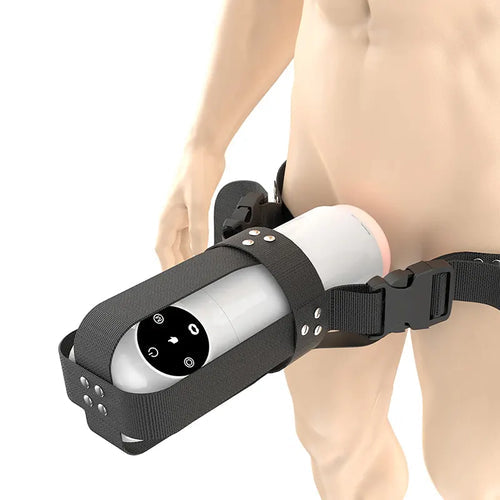 XA6: Regulowana Uprząż i Uchwyt na Pasek do Masturbatorów Hands-Free