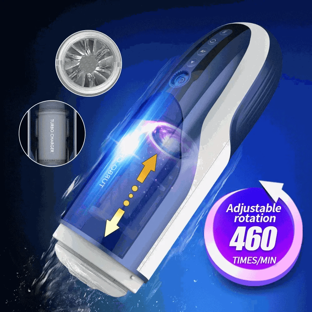 Leten Turbo Charger: Automatyczny masturbator z podwójnym silnikiem 460 RPM
